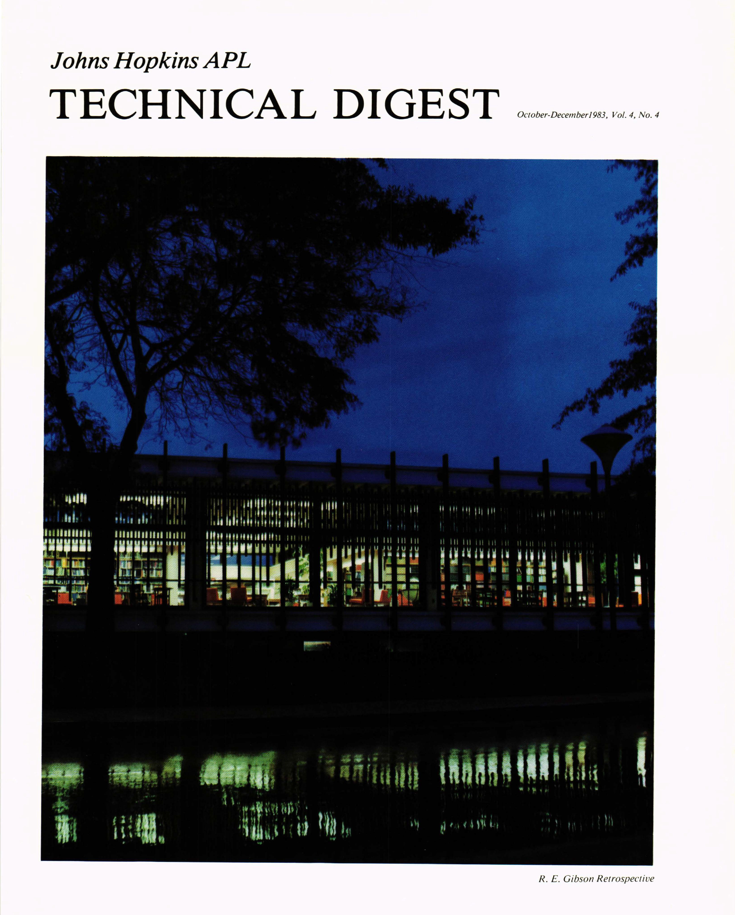 Tech Digest Vol.4 Num.4 Cover