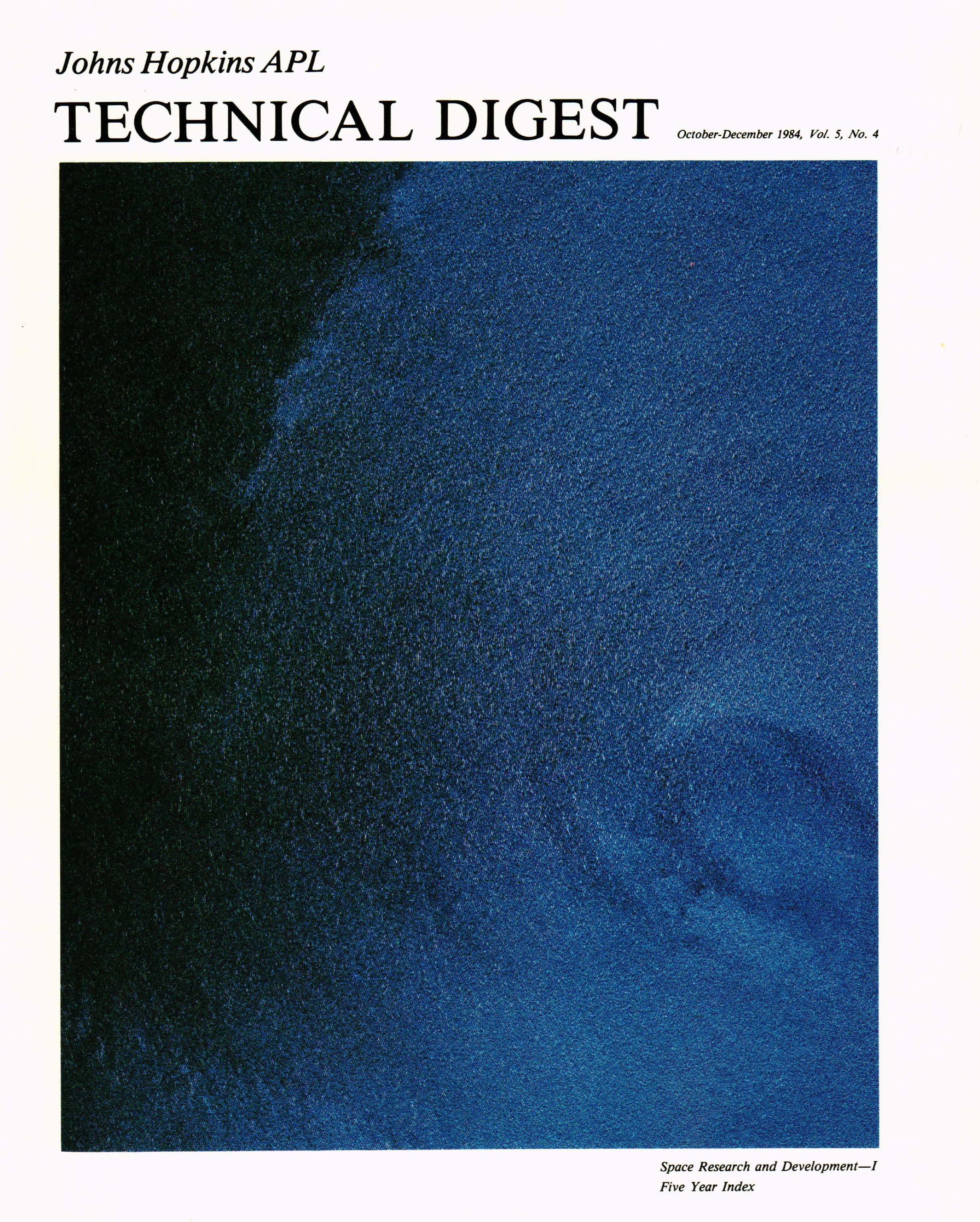 Tech Digest Vol.5 Num.4 Cover
