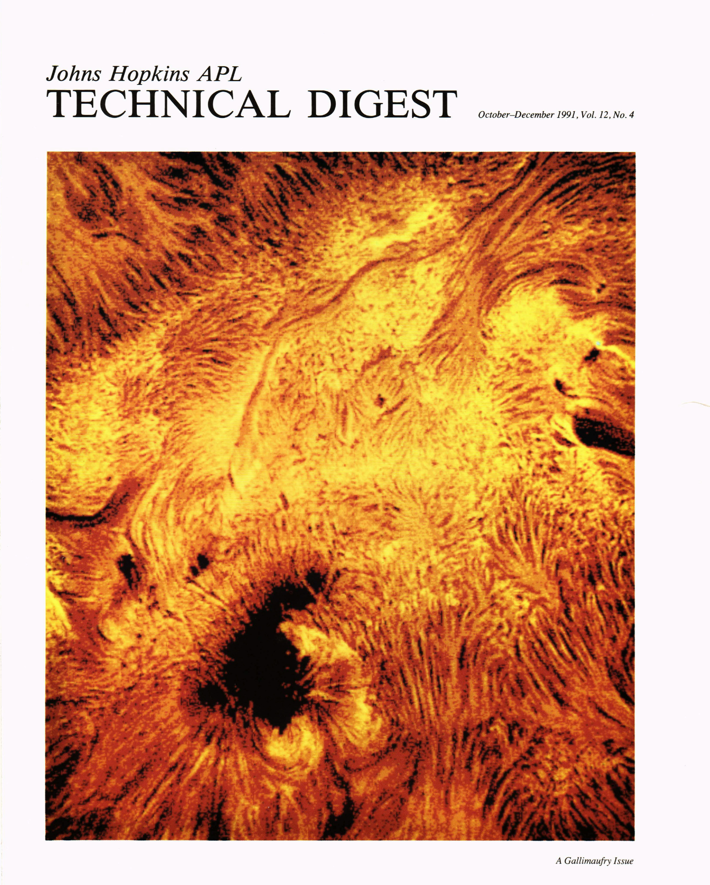 Tech Digest Vol.12 Num.4 Cover