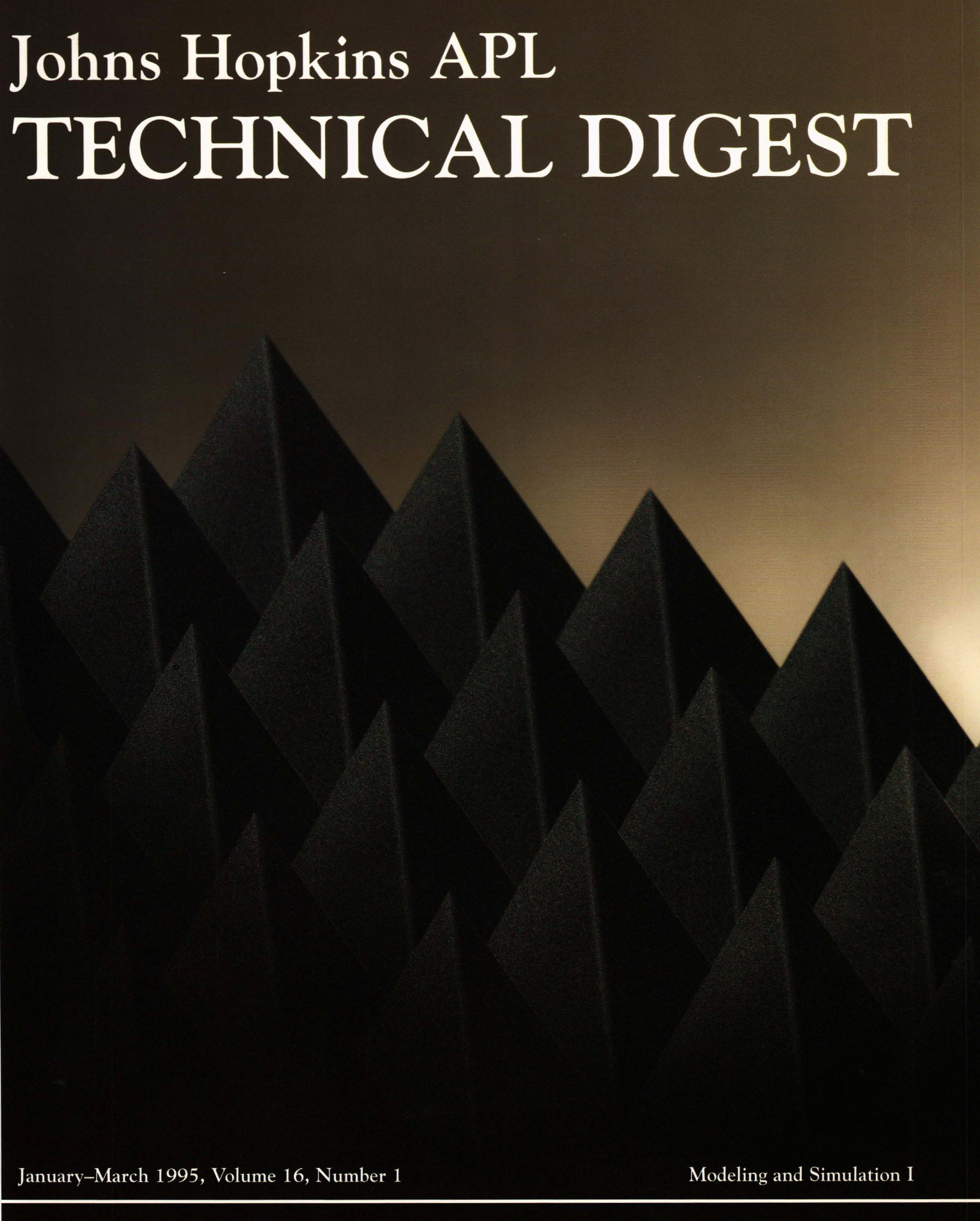 Tech Digest Vol.16 Num.1 Cover